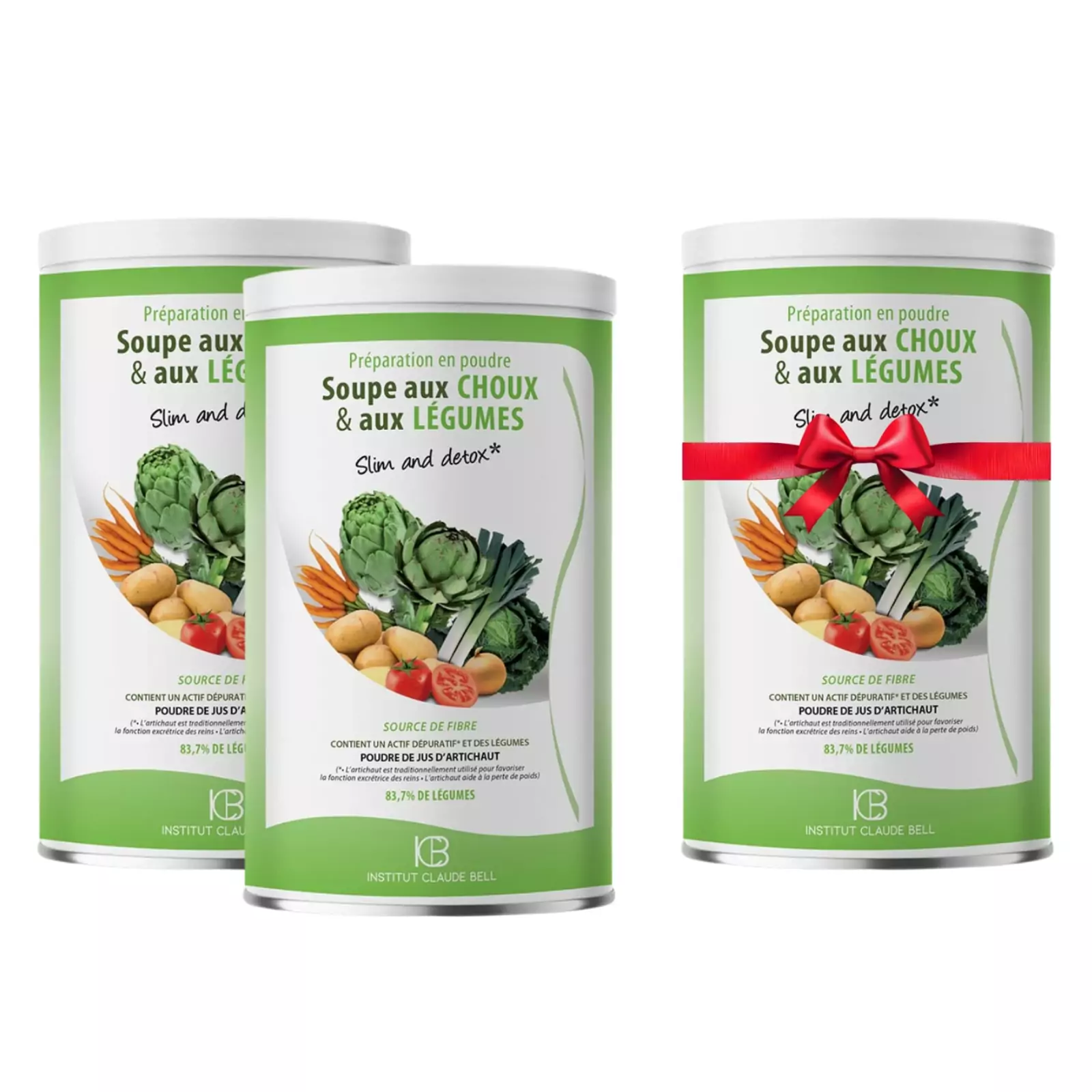 Salendav prantsuse kapsasupi kuur (3x250g) Salendav prantsuse kapsasupi kuur (3x250g)